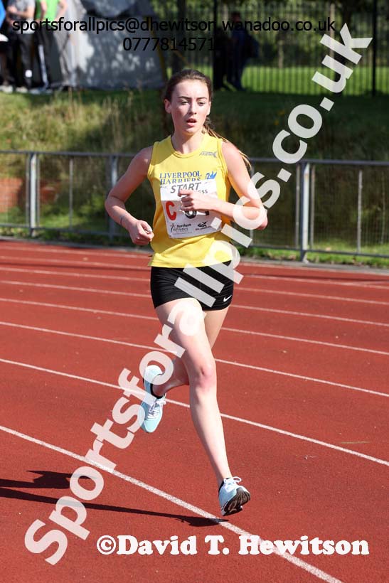 Womens under-17s, Northern Road Relays, Blackpool. Photo: David T. Hewitson/Sports for All Pics